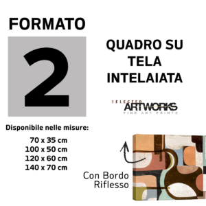 quadro d'arredo intelaiato per hotel e ristoranti formato 2
