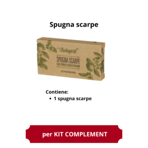 biological-spugna -scarpe-kit-complement | Atelier dell'albergo