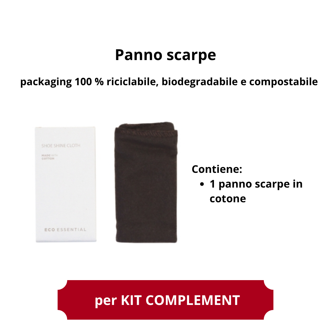 eco-panno-scarpe-kit-complement | Atelier dell'albergo