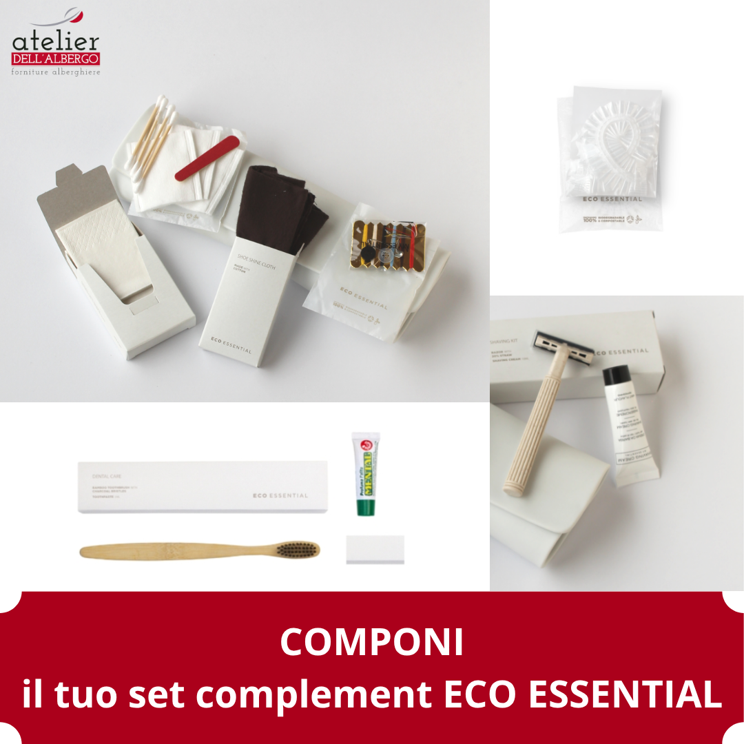 eco-set-cortesia-piccole-quantita | Atelier dell'albergo