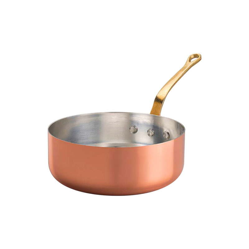 RAME2mm Casseruola bassa 1 manico ø24cm