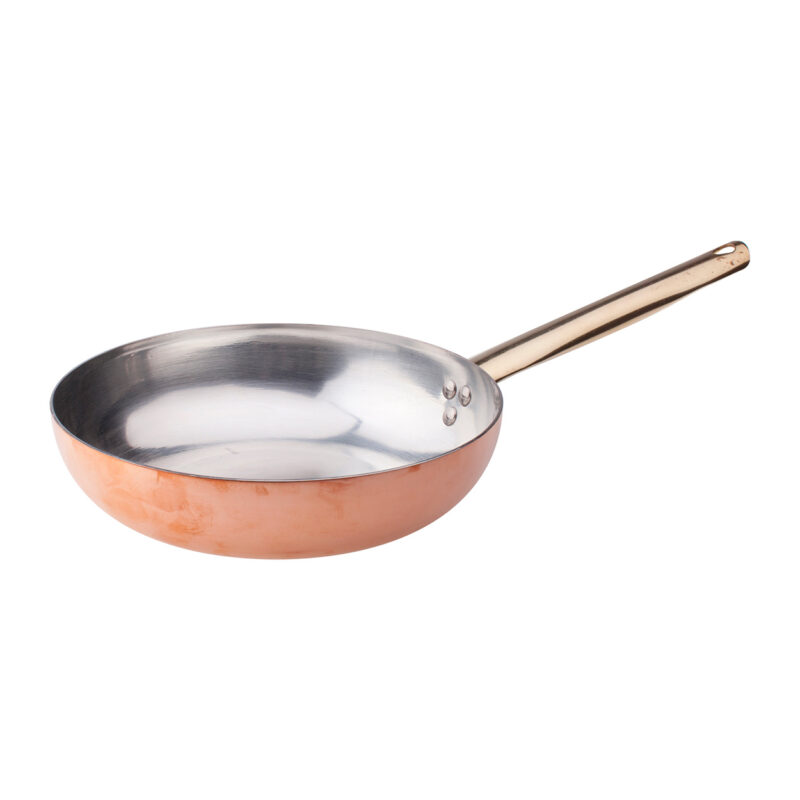 RAME2mm Padella svasata a saltare ø24cm