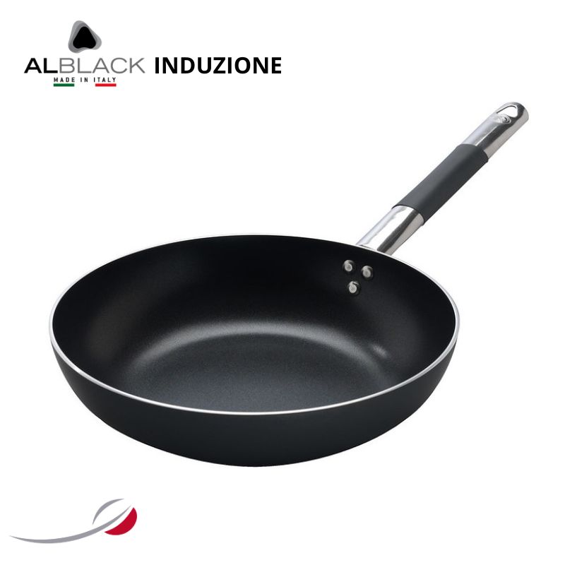 ALBLACK Padella alta saltare 1 manico cool ø24cm