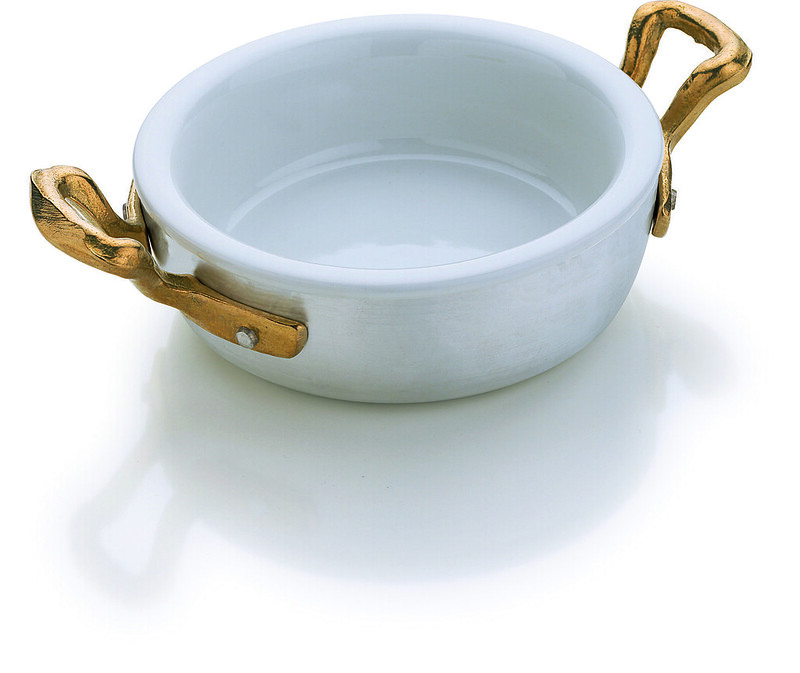 Inserto porcellana per art. ø10,5cm h3,5cm