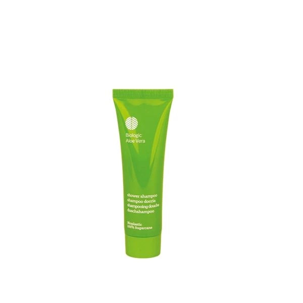 GREEN LEAF Shampoo doccia, Aloe Vera bio 30ml