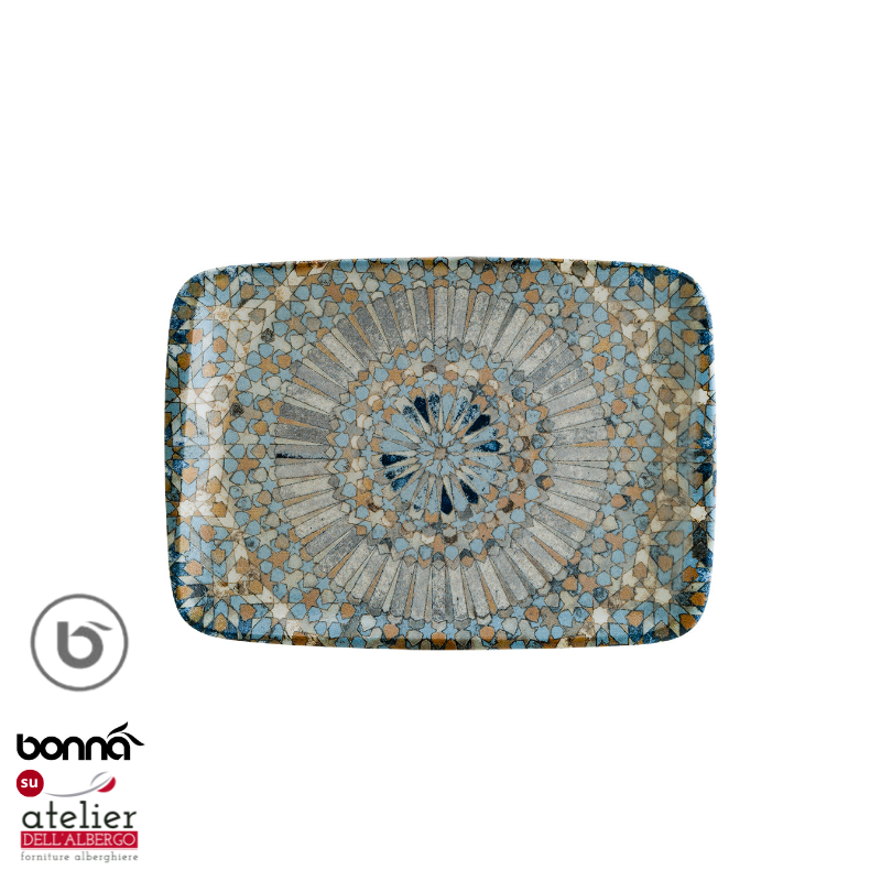 MOSAIC Piatto Rettangolare 23x16cm