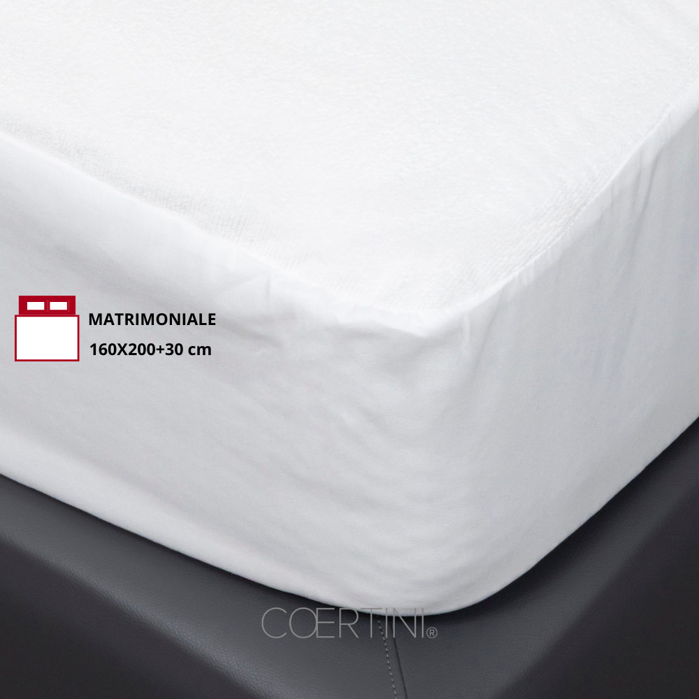 TORINO Coprimaterasso impermeabile MATRIMONIALE +3