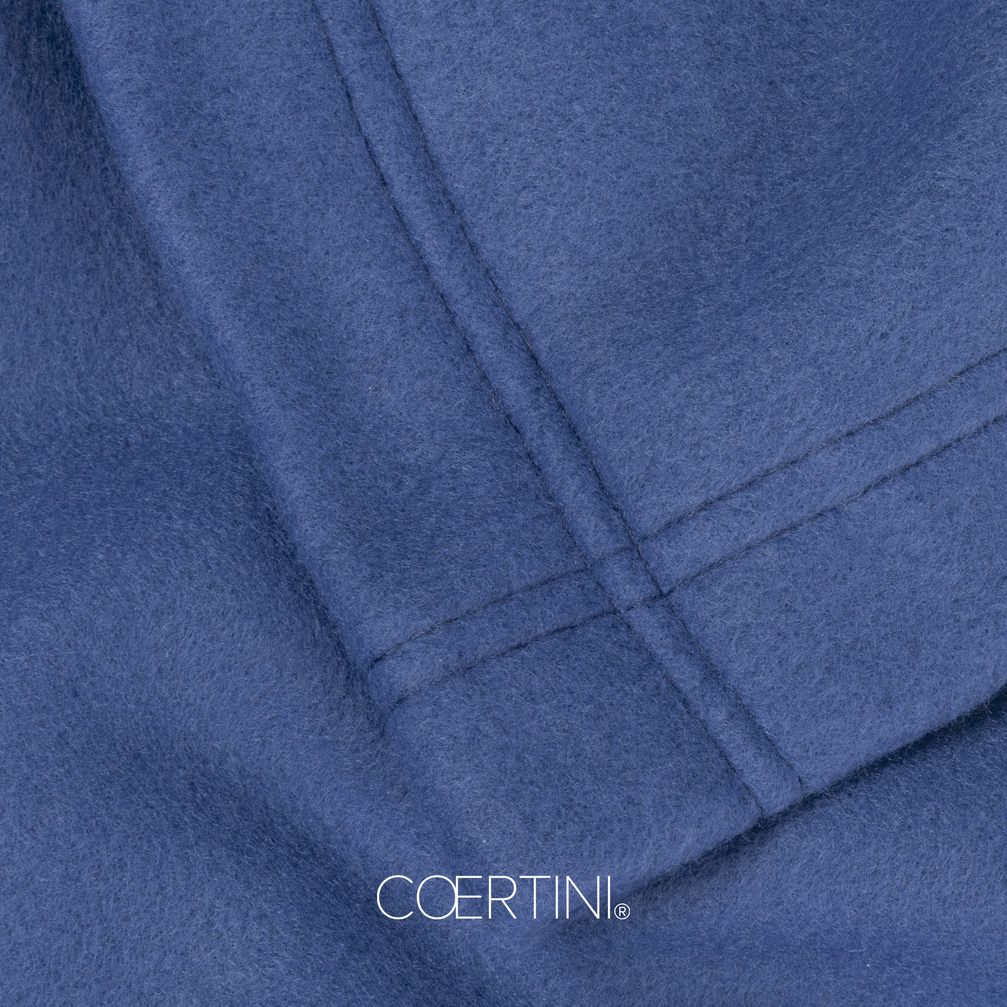 ASPEN Coperta in pile pesante singolo BLU