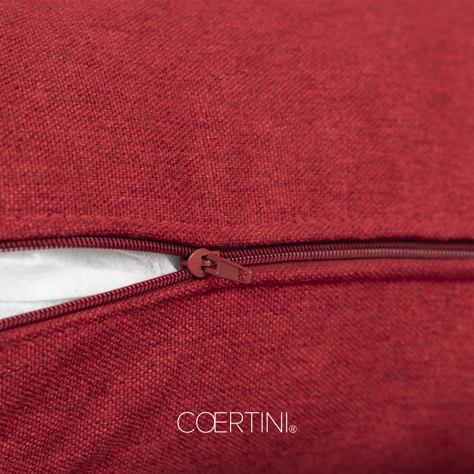 AIDA Cuscino + fodera cuscino 50x50 ROSSO