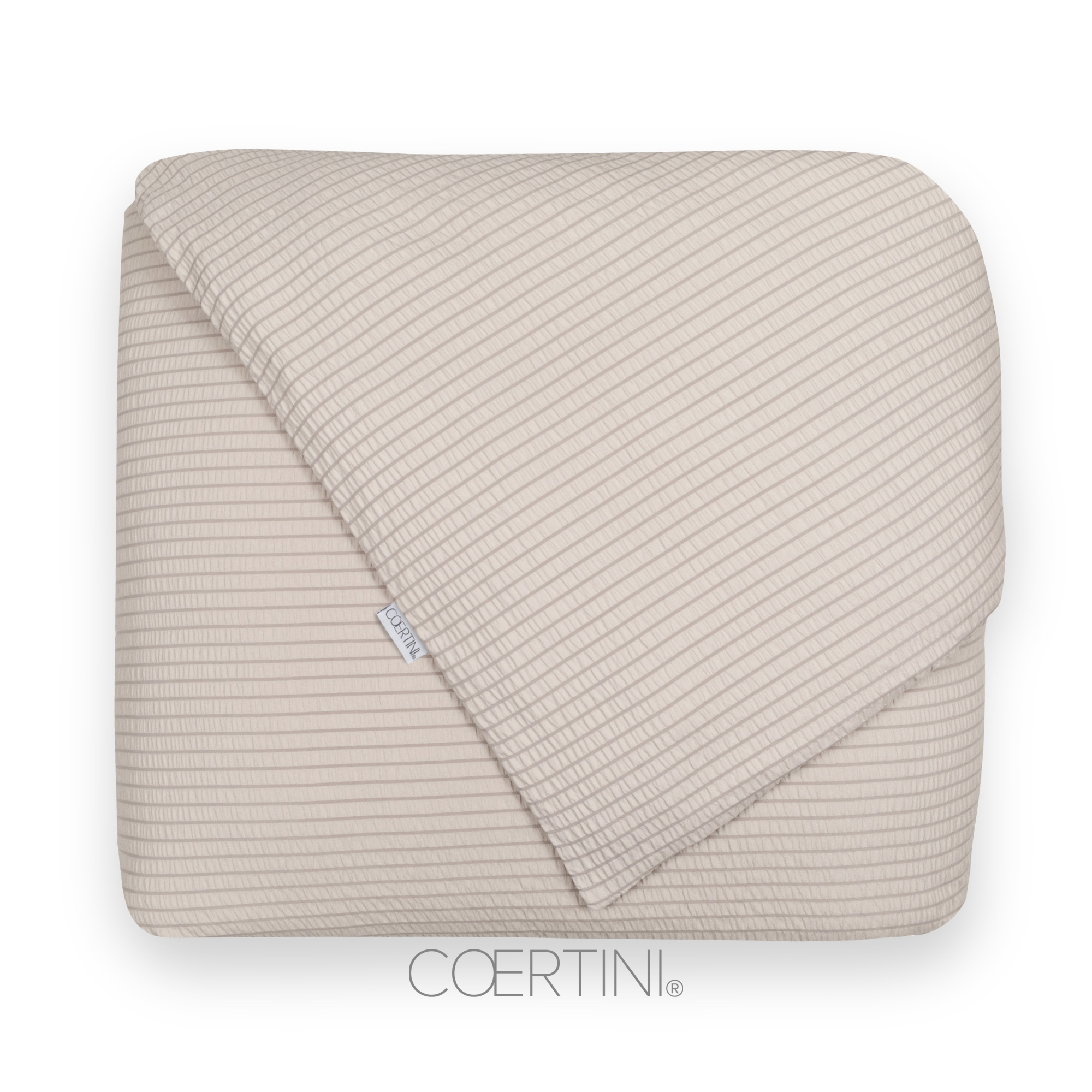 SEERSUCKER Copripiumino king TORTORA