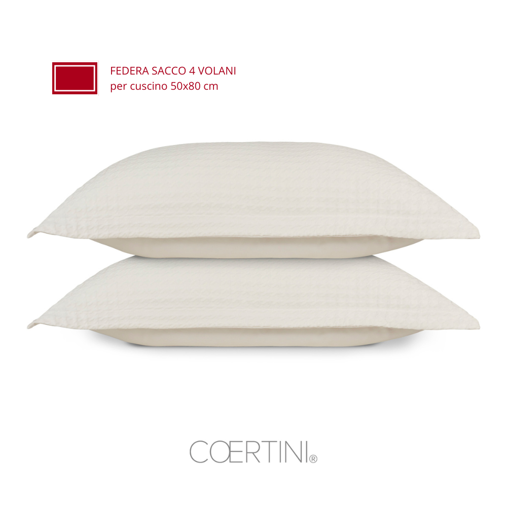 PIED DE POULE Federa 4 volani 50x80 CHAMPAGNE