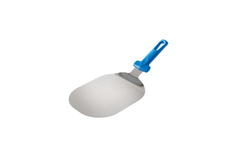 Paletta ovale piena inox 21x18cm