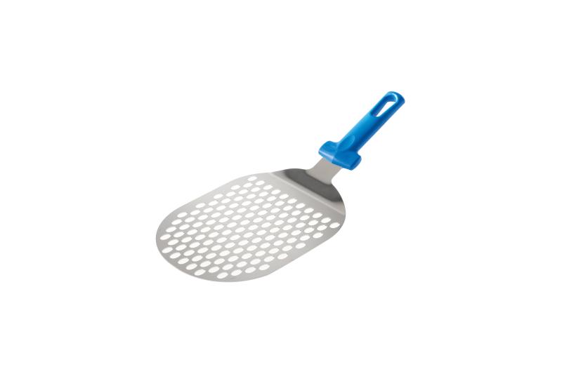 Paletta ovale forata inox 22x18cm