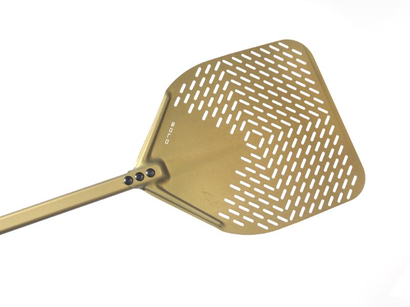 GOLD Pala pizza rettangolare forata 36-150 cm