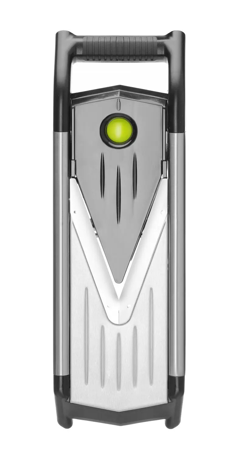 Mandolina con lama a V e 3 lame extra, HENDI