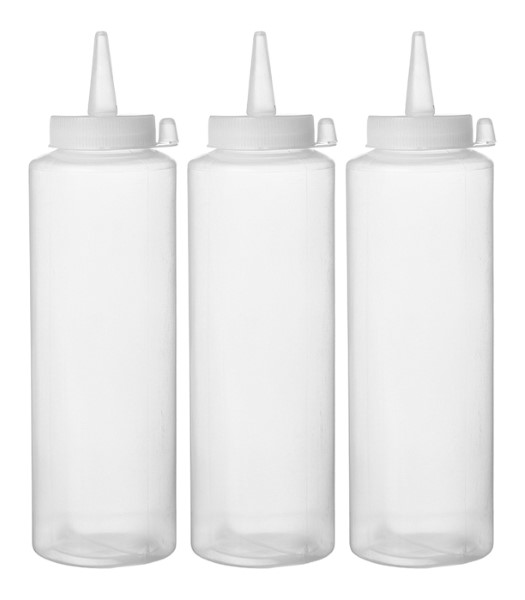 Bottiglie dosatrici - 3 pezzi, HENDI, 0,35L, T