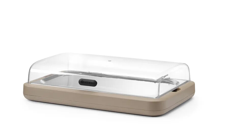 Vassoio esposizione con raffreddamento UNIQ Beige