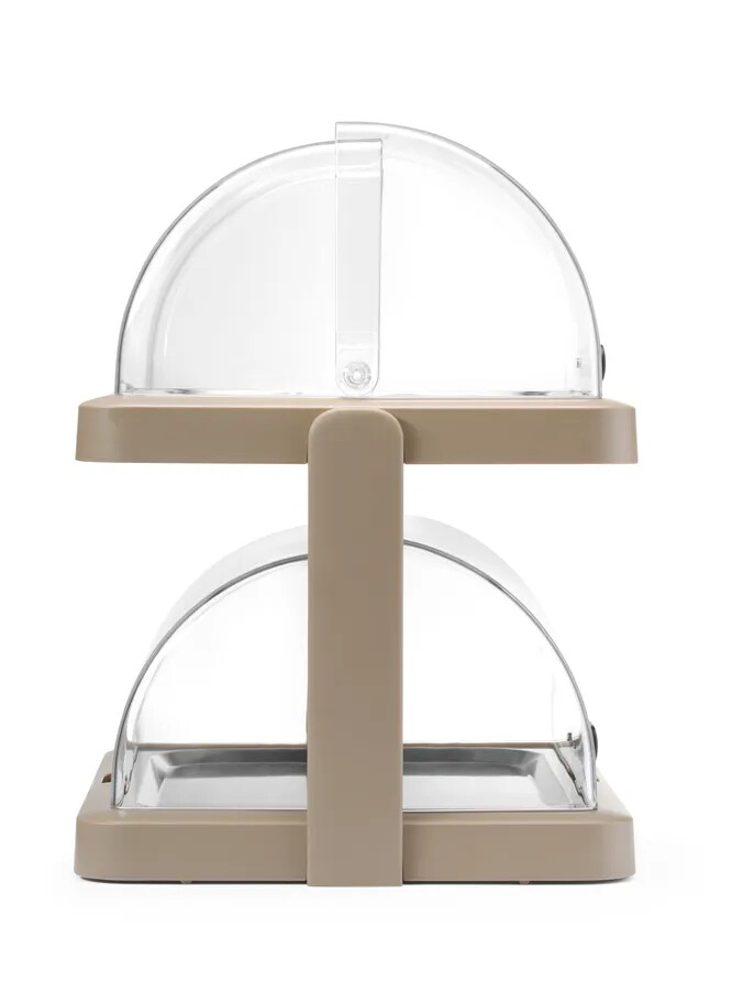 Display doppio raffreddamento roll-top UNIQ Beige