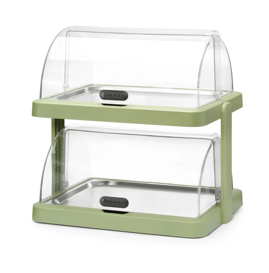 Display doppio raffreddamento roll-top UNIQ Verde