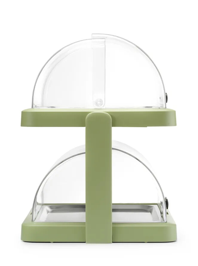 Display doppio raffreddamento roll-top UNIQ Verde
