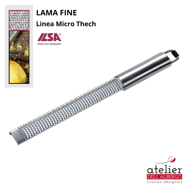 Grattugia Lama Fine Inox micro-affilata