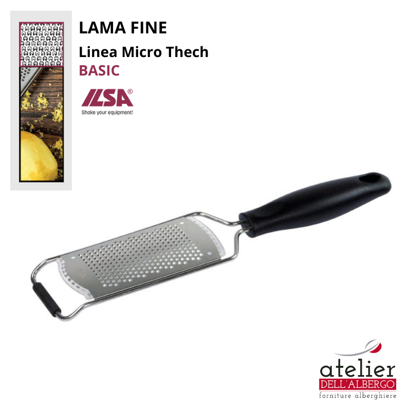 Grattugia Lama Fine Inox PP micro-affilata