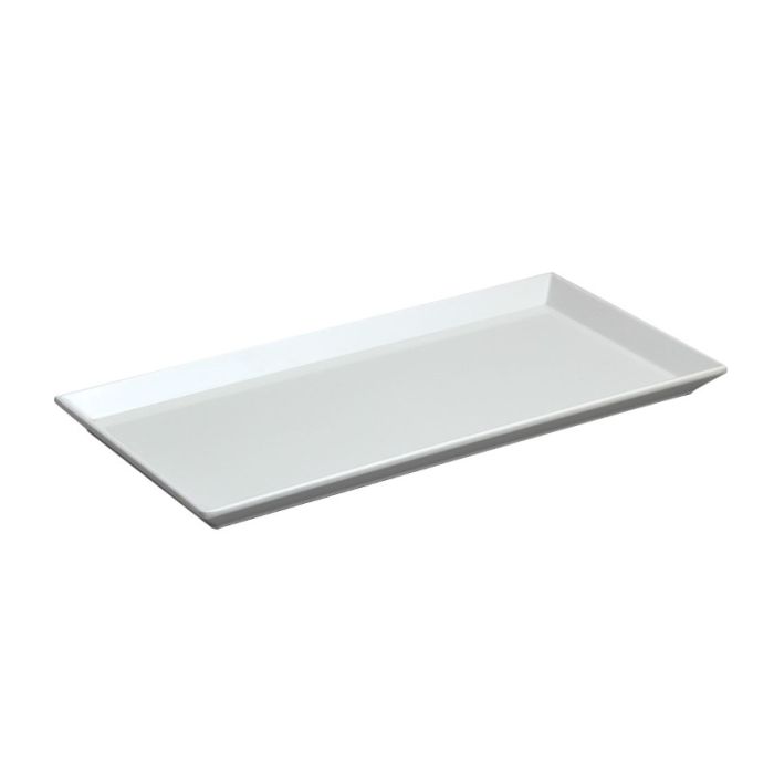 VELOCITY vassoio rettangolare 35x24cm avorio