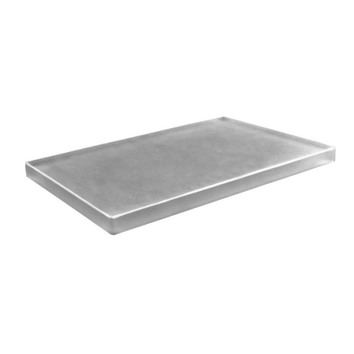 CRYSTAL vassoio pasticceria 30x15cm grigio