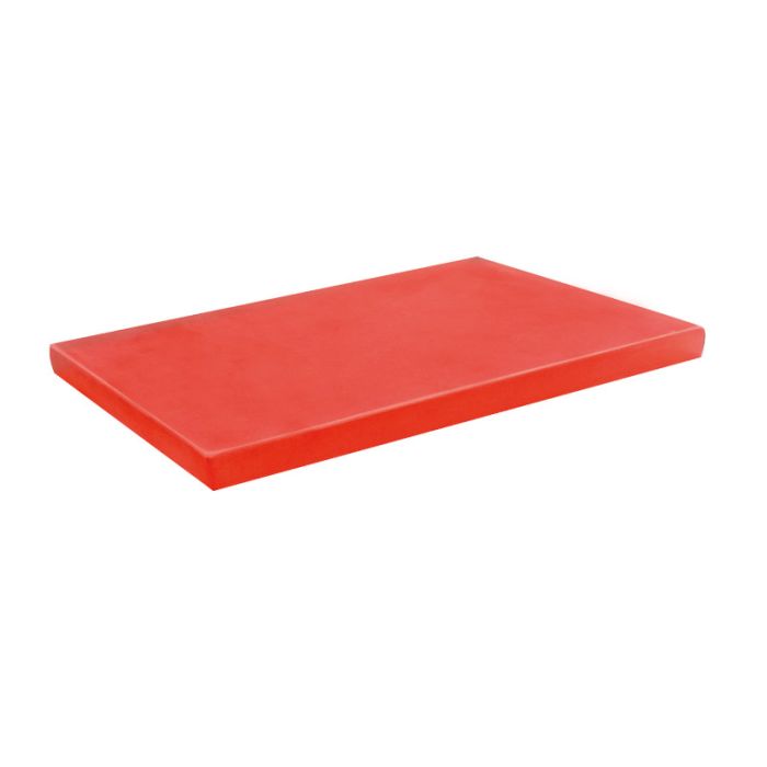 CRYSTAL vassoio pasticceria 30x15cm rosso