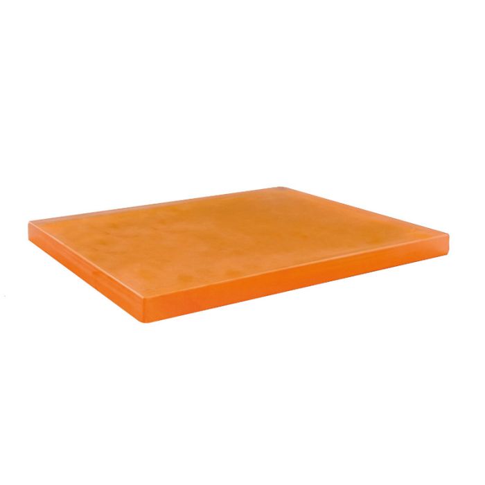 CRYSTAL vassoio pasticceria 30x20cm arancio