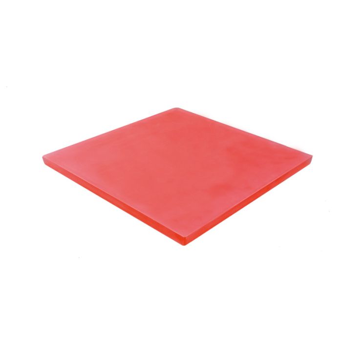 CRYSTAL vassoio pasticceria 30x30cm rosso