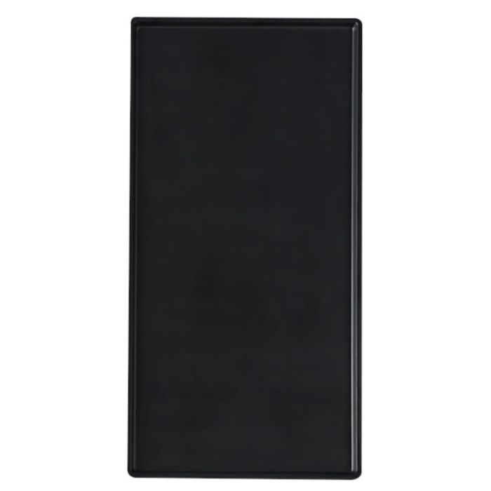 ISO BAKERY vassoio modulare 40x20cm nero