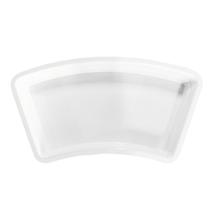 GN PI bacinella curva GN 1/2 h2cm avorio