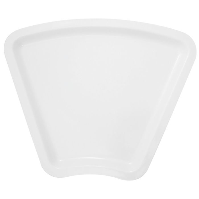 GN PI bacinella curva GN 1/2 h6,5cm avorio