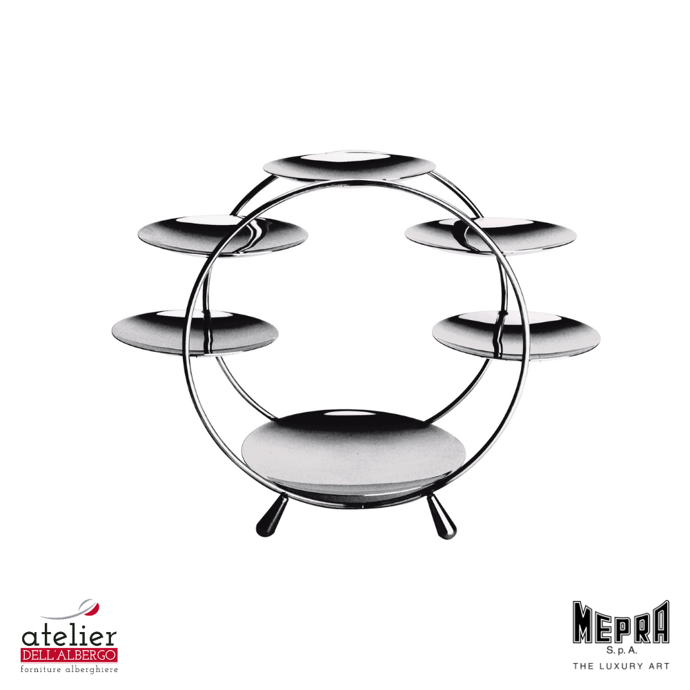 Presentoire 6 vassoi 2 misure h13cm MEPRA