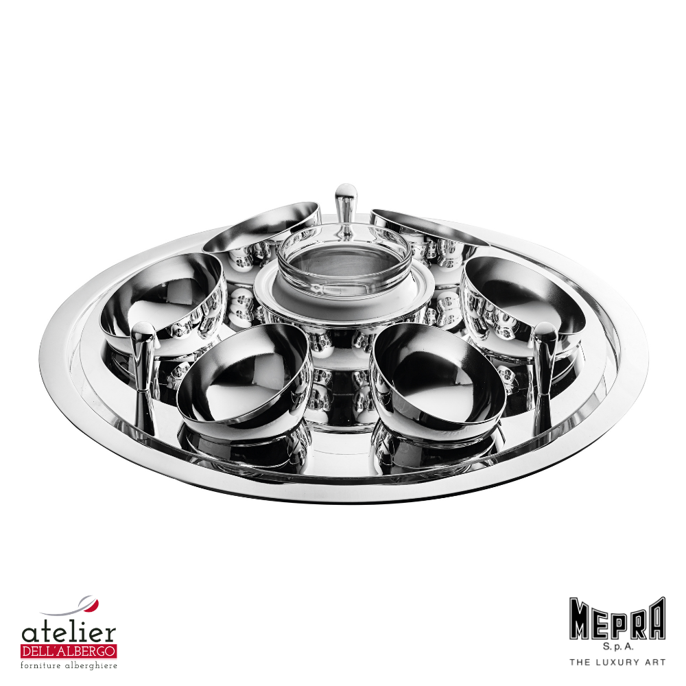 Parure per caviale Giotto MEPRA