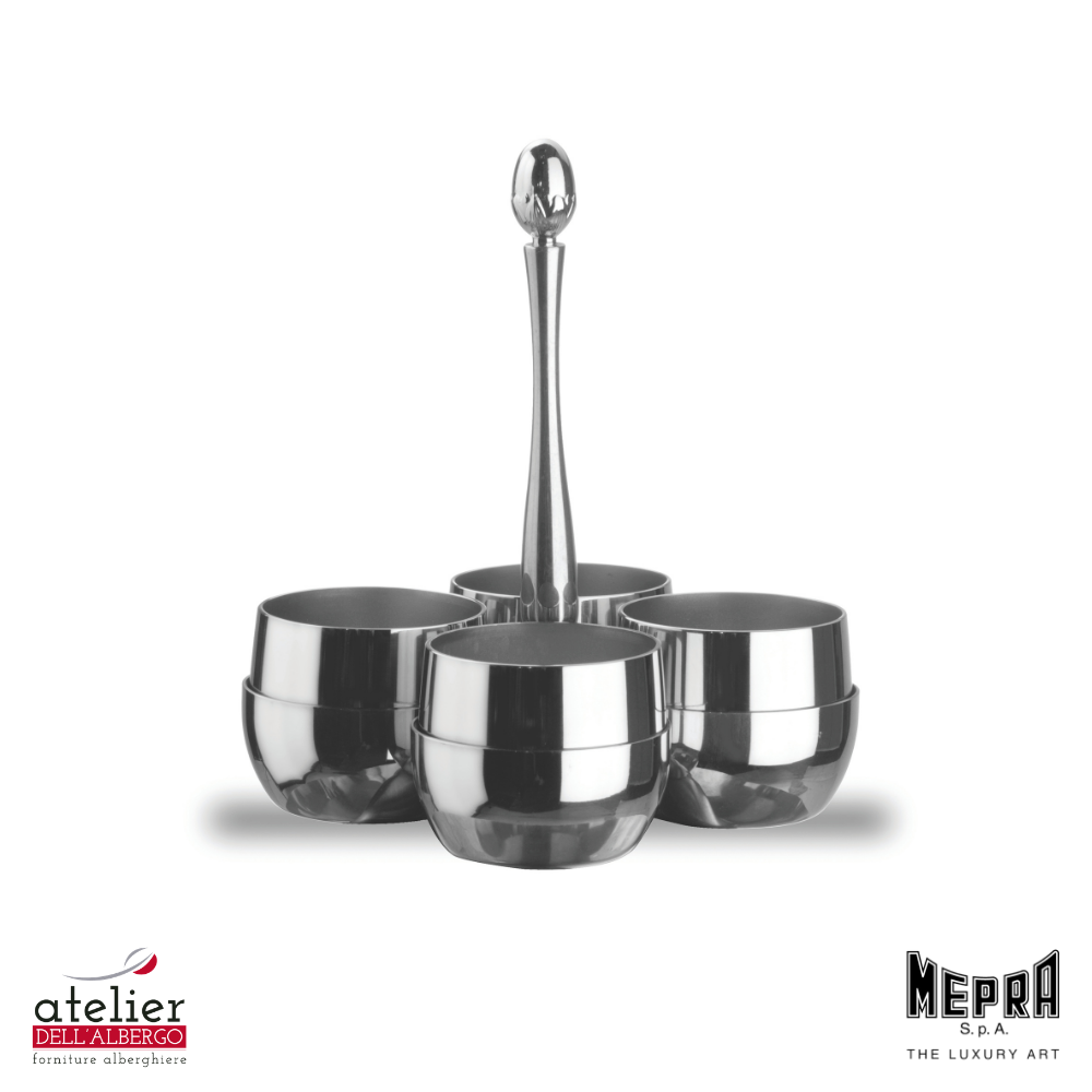 Servizio per zucchero 4 scomparti MEPRA