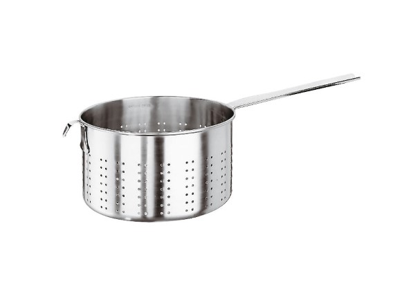 Colapasta Con Manico E Gancio Cm 18 Inox