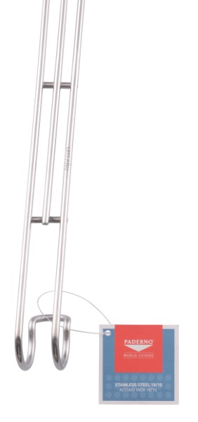 Schiumarola a filo rett ø20cm 50cm Inox