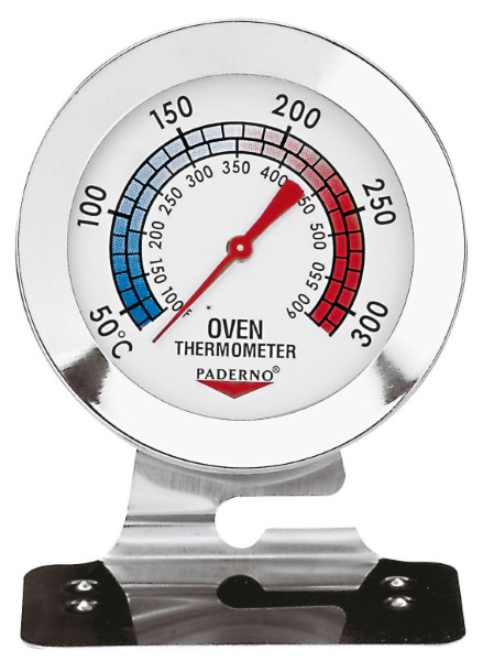 Termometro Forno Ø Cm 7 Inox Range +38+316°C