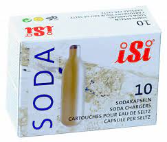 Ricariche Soda per sifone ISI Conf 10 Pz