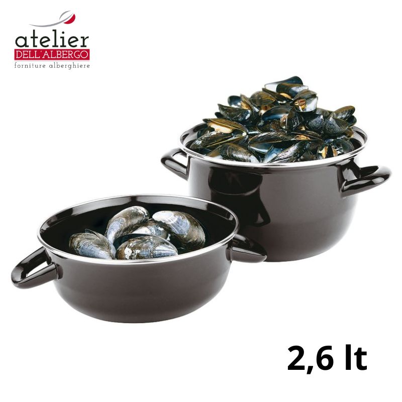 Casseruola per molluschi Ø18cm h12cm 2,6L