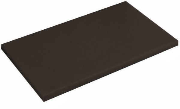 Tagliere polietilene 53x32,5x2cm nero