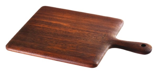 Tagliere legno con manico 25x35