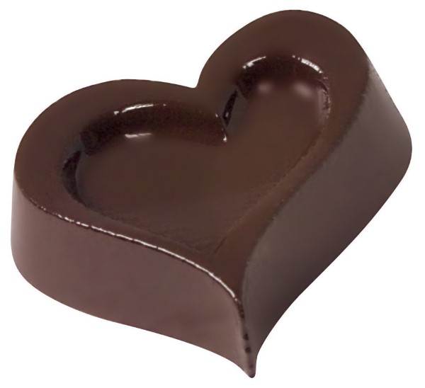 Stampo Praline Cuore da 15 cm 4x4,2x1,5