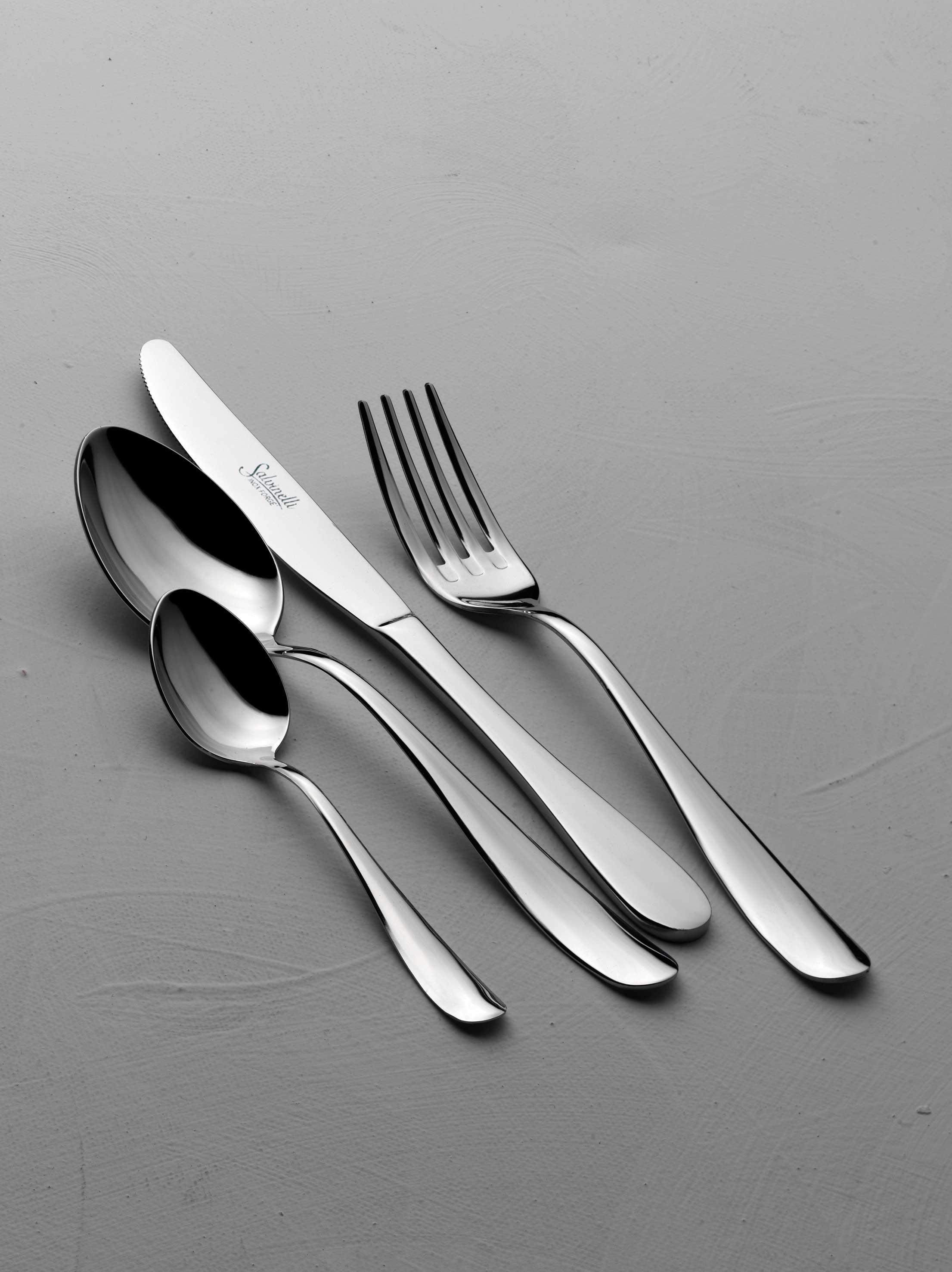 TWIST Cucchiaio frutta Inox Lucido