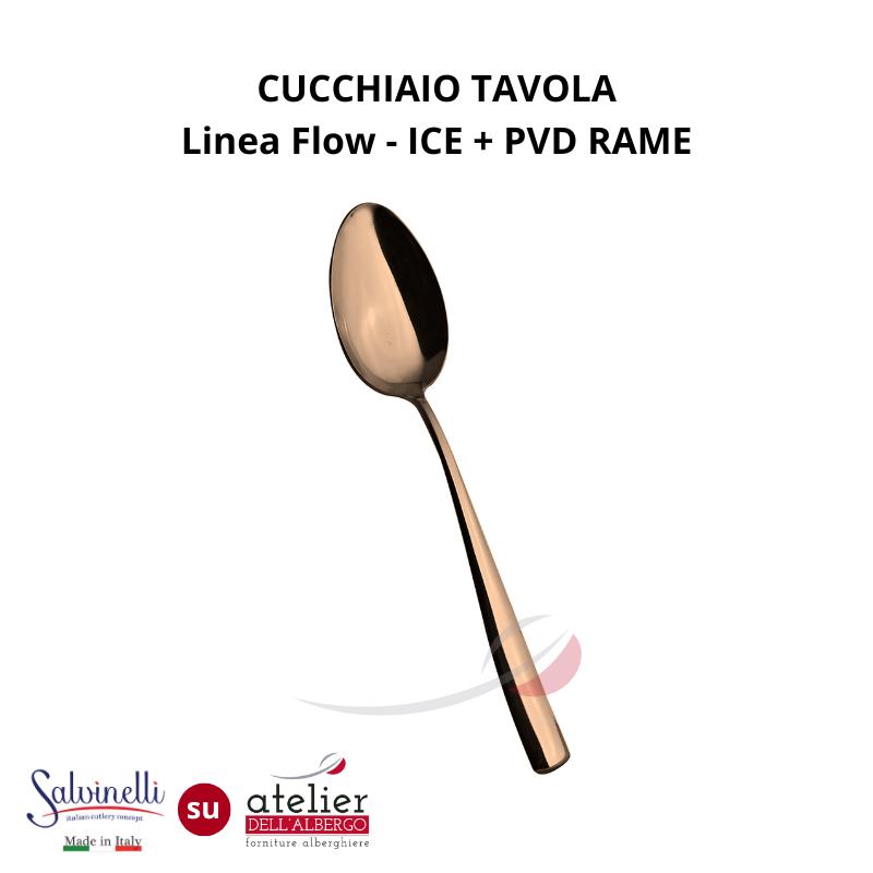 FLOW Cucchiaio tavola ICE+PVD RAME