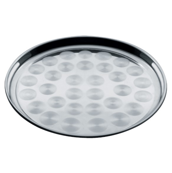 Vassoio tondo Ø40cm acciaio inox