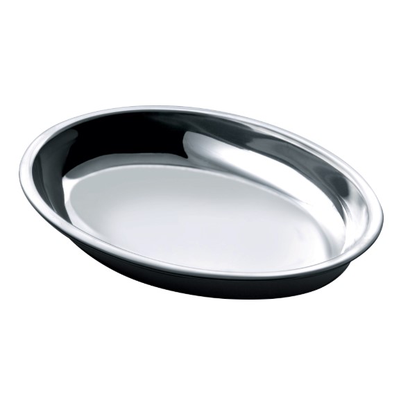 Vaschetta ovale 23x17cm acciaio inox
