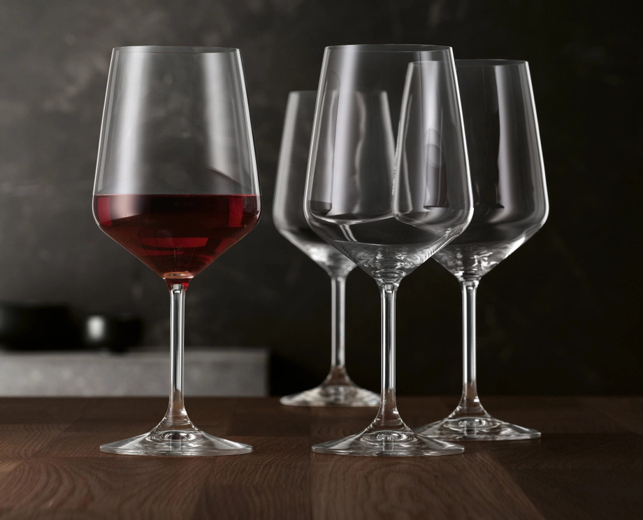 Set Di 2 Calici Da Vino Rosso In Acciaio Inox 14 Cm - Eleganti, Infrangibili, Ideali Per Casa, Barche E Piscina